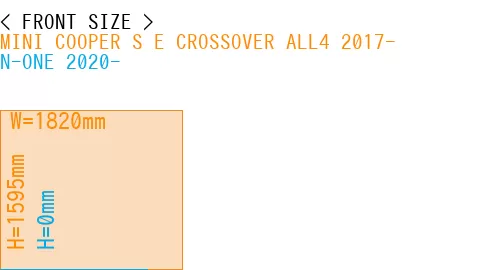 #MINI COOPER S E CROSSOVER ALL4 2017- + N-ONE 2020-
